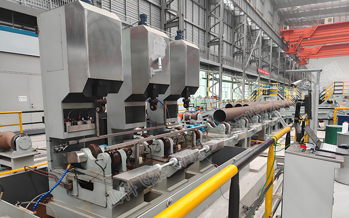 钢管螺旋前进超声自动探伤设备